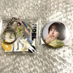 フルーツジッパー 早瀬ノエル ラッフルくじ アクスタ入れアクキー 缶バッジ