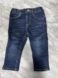 ブランシェス デニム　クロップド 100cm 女の子 男の子 おしゃれ