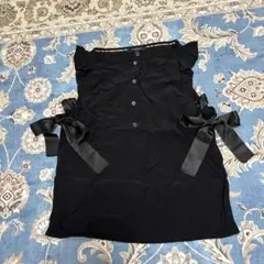 BURBERRY LONDON ニット ベルスリーブ フレア ワンピースサイズ5 