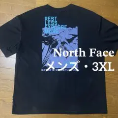 美品The North Face 黒Tシャツ 3XL