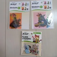 ズートピア ダイカットステッカー