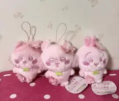 ちいかわぬいぱれっとさくらいろマスコット3種セット