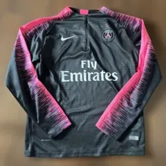 Nike パリ・サンジェルマン トレーニングジャージ 黒/ピンク