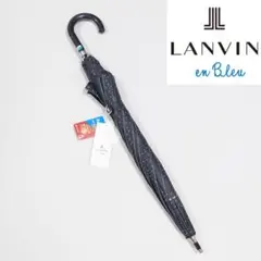 【新品タグ付き】ランバンオンブルー 晴雨兼用折りたたみ中傘 ブラックのサムネイル