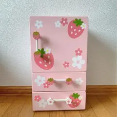 ビンテージ 木製ラック シェルフ ピンク ファンシー ベビーナーサリー ビンテージ 木製ラック シェルフ ピンク ファンシー ベビーナーサリー