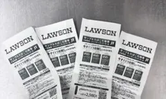 LAWSON evoタバコ引換券4枚セット