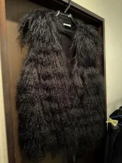 訳あり ミンク ✨ベスト ジレ はおりもの 畳シワ有り - メルカリ
