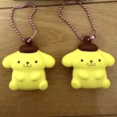 サンリオ　ぺたんこマスコット　ポムポムプリン　2個