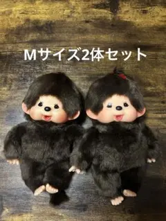 モンチッチ　Mサイズ2体セット