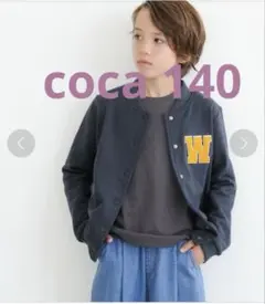 coca●ブルゾン●ネイビー
