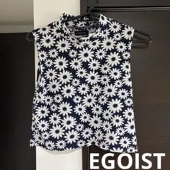 EGOIST 花柄 ノースリーブトップス