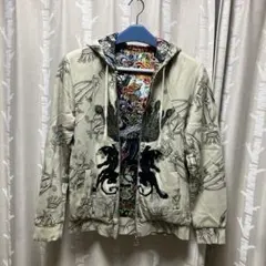 Christian Audigier リバーシブルパーカー