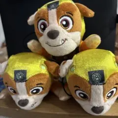 パウパトロール　アクアパップスマスコット ラブル3個セット