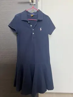 Polo Ralph Lauren 半袖ワンピース サイズ7 ネイビー