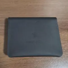 NOMADOI 長財布 黒 新品シュリンクレザーコンパクトラウンドジップ 