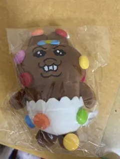 おぱんちゅうさぎ ポップアップ ぬいぐるみ キーリング チョコレート