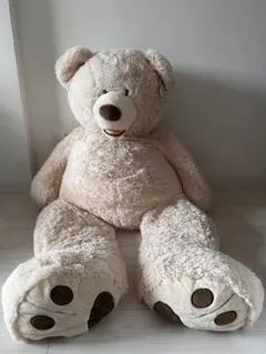 コストコ　クマ　ぬいぐるみ　53インチ ベージュ テディベア　BIGサイズ