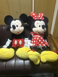 東京ディズニーランド開園激レア1982 ミッキー&ミニーぬいぐるみ