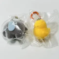 スーさん、ひよこ／ドムドム カラビナマスコット ガチャガチャ C-pla