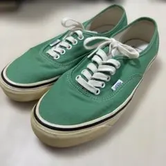VANS アナハイム　オーセンティック　26.5 グリーン　style 44DX