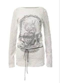 elfelfelfarchives ワンピース ロングスリーブドレス SLY | 【1BUY5％OFF CAMPAIGN】SHEER FRILL L／ドレス (ワンピース