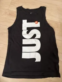 キッズ　Nike Mサイズ〈150cm〉 黒 タンクトップ JUST DO IT