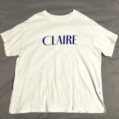 Discoat CLAIRE フロッキーロゴTシャツ