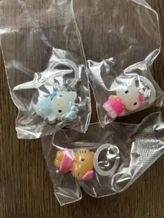 ハローキティ　めじるしアクセサリー　3点セット