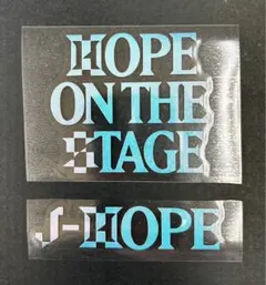 残り1枚　J-HOPE HOPE ON THE STAGE ステッカー　ホロ