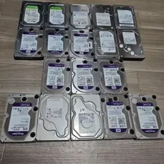 ジャンク】HDD 5台 8TB×1・6TB×4 動作不可 - メルカリ
