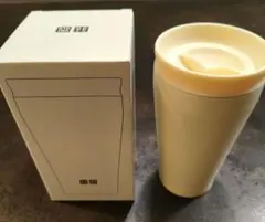 【新品未使用】2025年ユニクロ感謝祭ノベルティー　タンブラー　アイボリー(白)