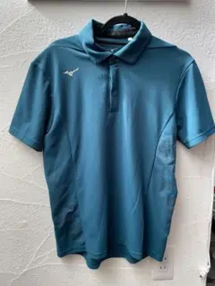 Mizuno ゴルフポロシャツ Lサイズ ティール