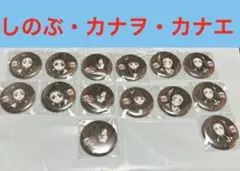 鬼滅の刃 ダイニング お楽しみくじ 缶バッジ しのぶ・カナヲ・カナエ
