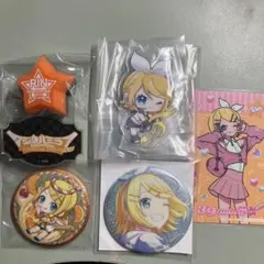 鏡音リン まとめ売り 缶バッジ リンライ カード アクスタ アクリルスタンド