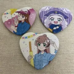 ひろがるスカイプリキュア　マルイ　缶バッジ3点セット