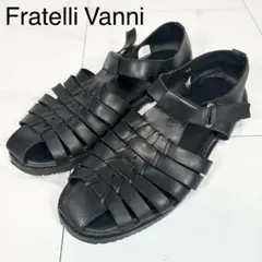 【新品◆イタリア製】フラテッリ ヴァンニ グルカサンダル 41 26-26.5 2026年最新】FRATELLI VANNI メンズ サンダルの人気アイテム - メルカリ