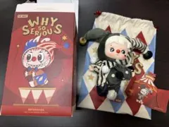 【HACHIPUPU】　WHY SO SERIOUS ぬいぐるみペンダント