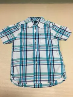 TOMMY HILFIGER 半袖シャツ チェックシャツ