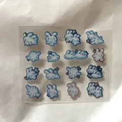 san-x ツインエンジェルス　プチリンコシール