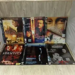 r5272洋画DVD6枚セット　サスペンス　スリラー　ミステリー