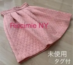 リッチミーニューヨーク　ピーチピンク スカート 後面ウエストゴム 未使用のサムネイル