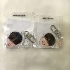 TREASURE ジェヒョク 顔アクキー 楽 怒 ガチャ