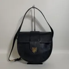 美品】デルヴォー ショルダーバッグ 2way オールレザー ゴールド金具 