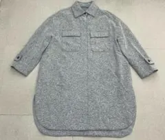 新品ブラン ベールblanc vertダウンコート11stylish 中古・古着通販】blancvert (ブランベール) ダウンコート グレー