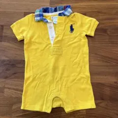 ラルフローレン(Ralph Lauren) ロンパース 3M 美品　黄色