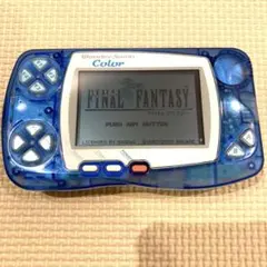やや美品　WonderSwan Color ワンダースワンカラー　クリアブルー