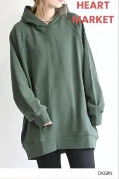 【超美品】HEART MARKET オーバーサイズパーカー ゆったりワイド