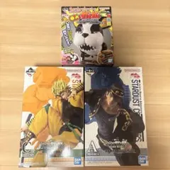 一番くじ　ジョジョの奇妙な冒険　ラストワン賞、A賞、C賞セット