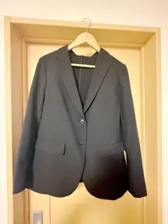 【UNIQLO】感動ジャケットL＋パンツLセットアップ black