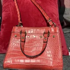 ZARA クロコダイル風 ショルダーバッグ